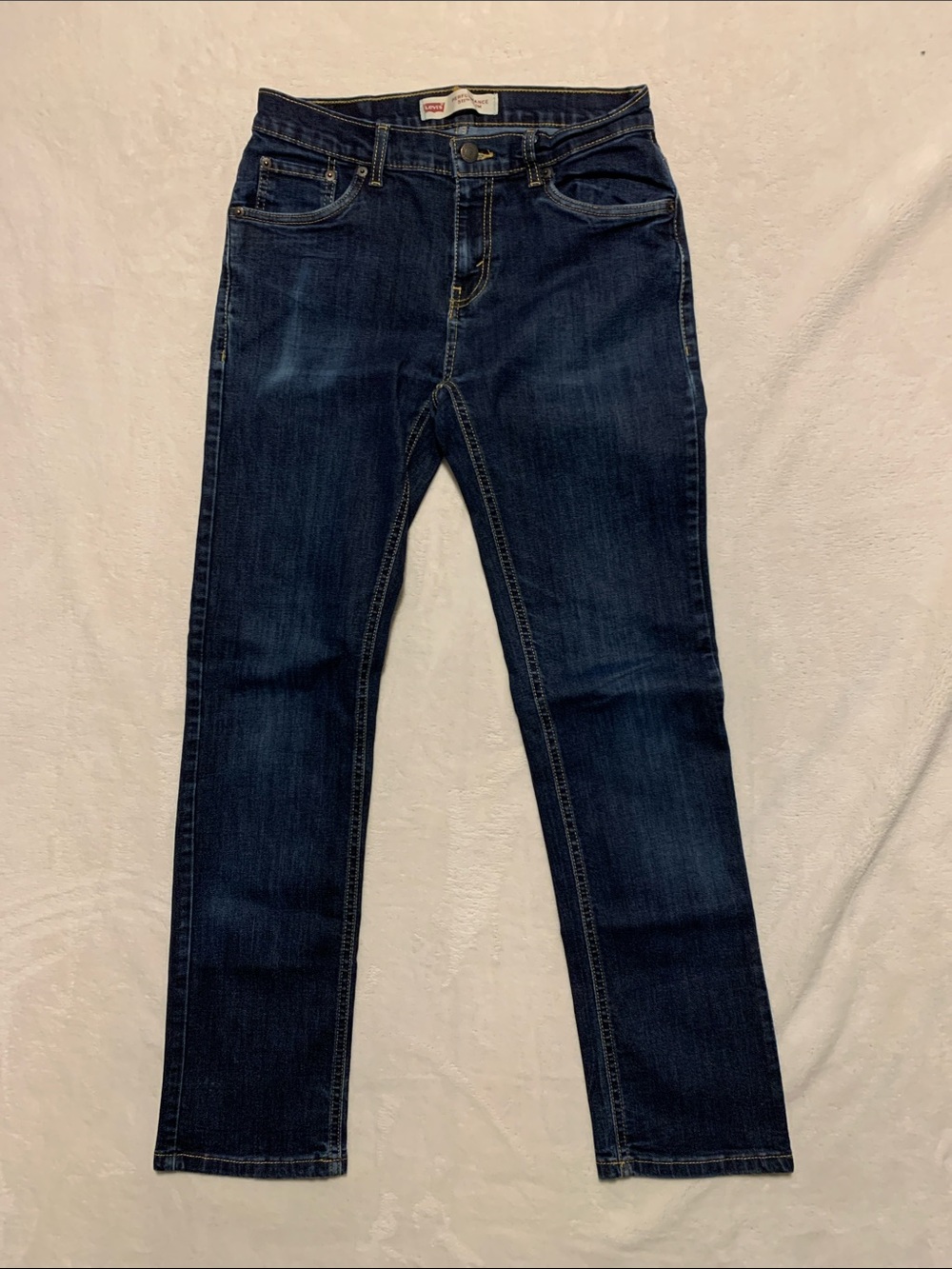 Levi's Dark Blue Jeans boys 18 Reg Performance 511 Slim 29x29